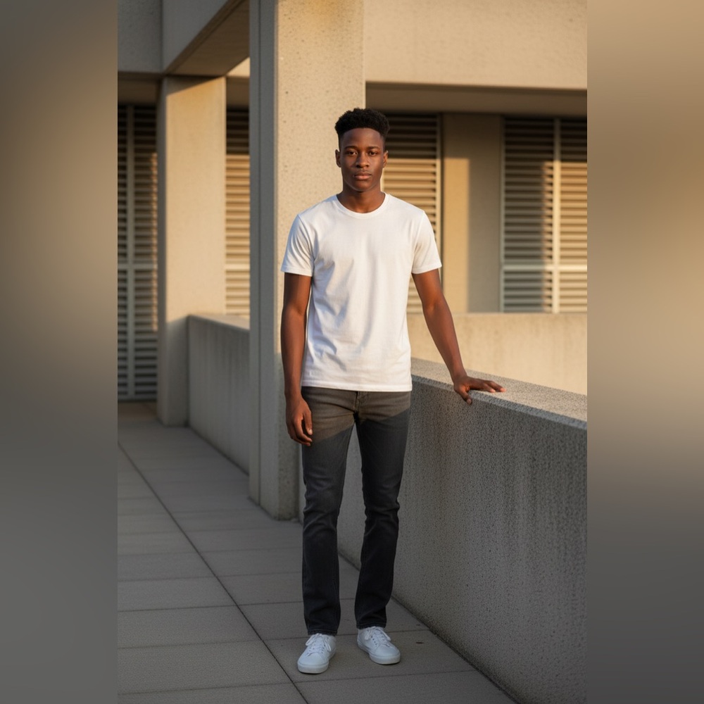 Dark Gray Men's Jeans